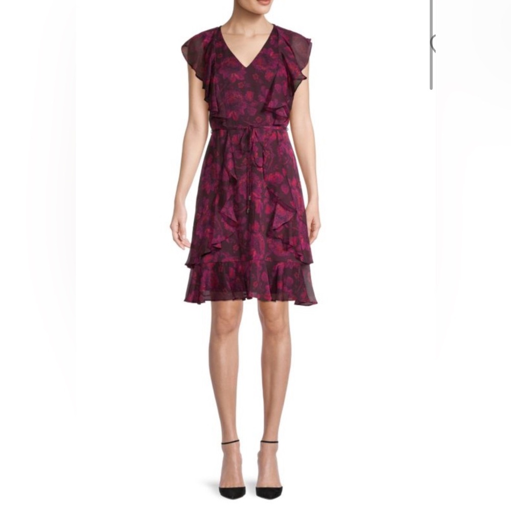 Tommy hilfiger fit and flare floral dress